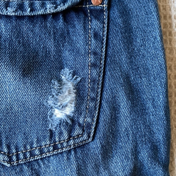 Garage Vintage Héritage 75 distressed Mom Jeans - Picture 7 of 12